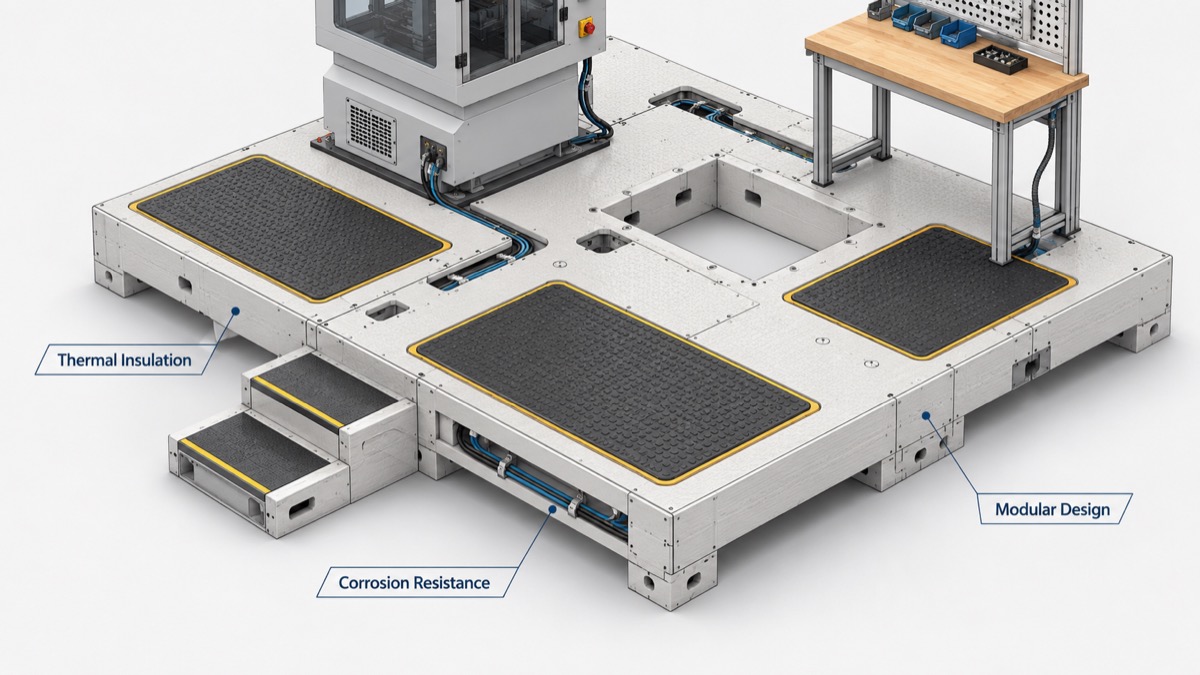 PVC Foam Board Ergonomic Workstation Design