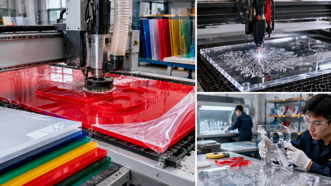 Acrylic Sign Fabrication Process