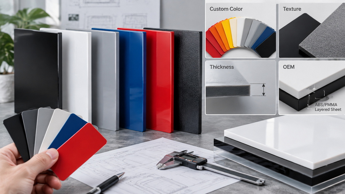 Custom ABS Sheet OEM Options