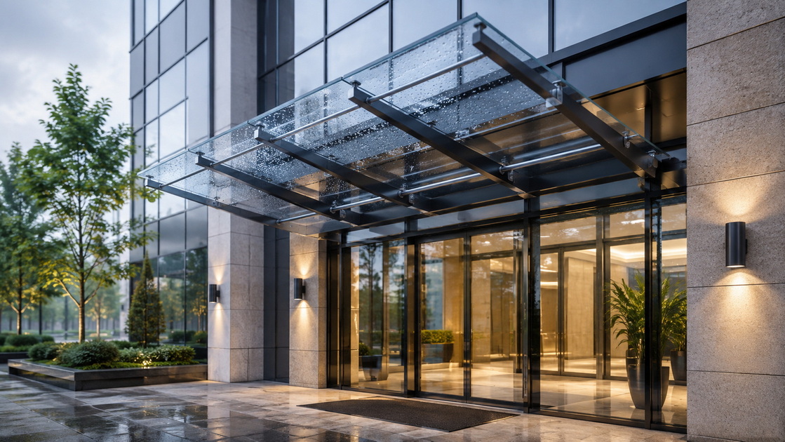 Solid Polycarbonate Safety Canopy