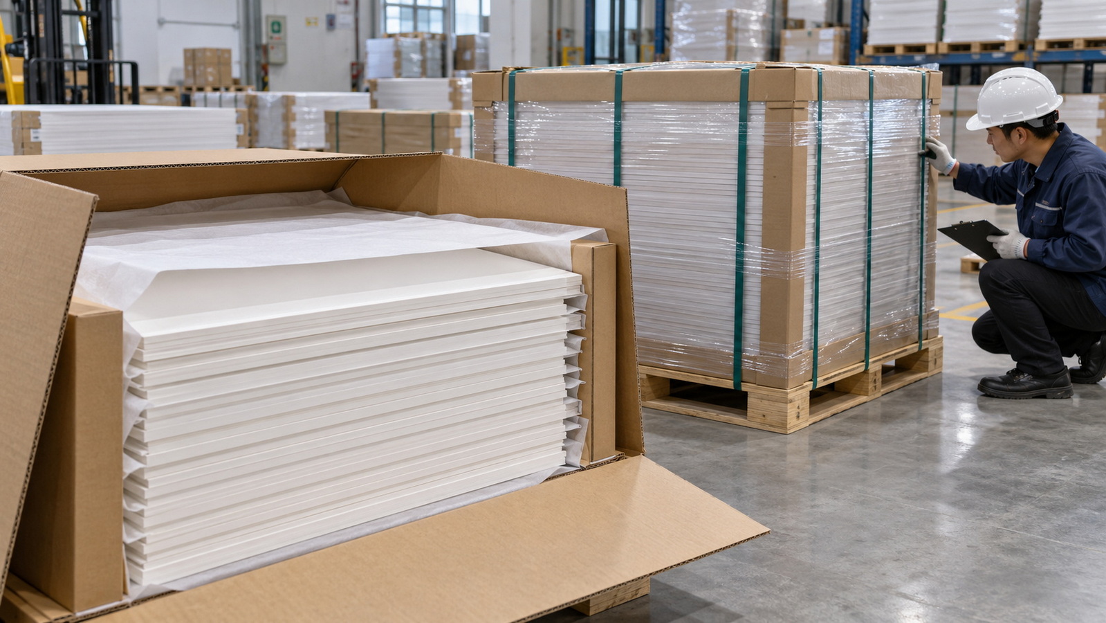 Paper Foam Board Protective Export Packaging