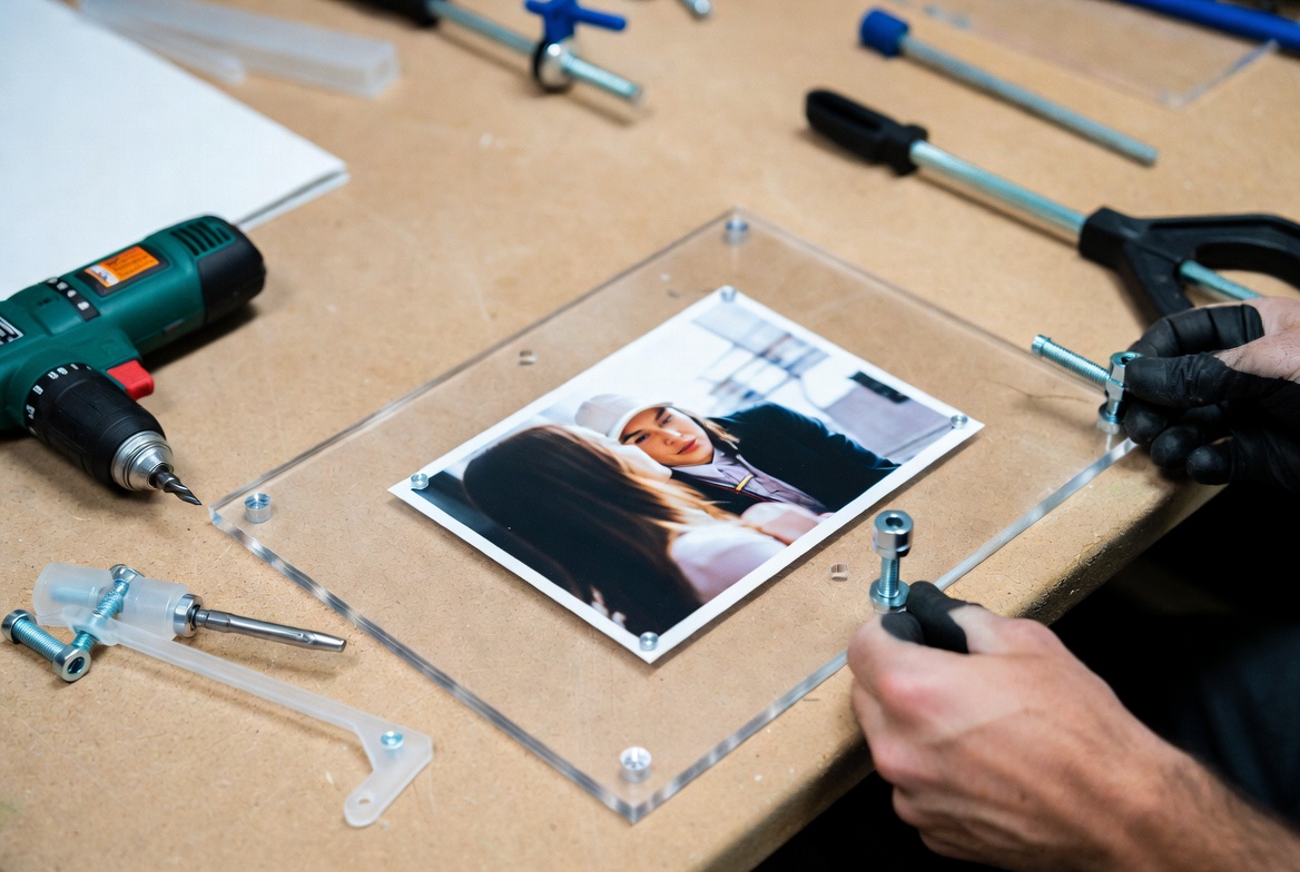 Acrylic Frame Assembly Process