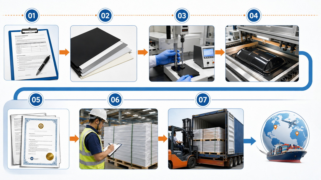 ABS Sheet Buyer Verification Process