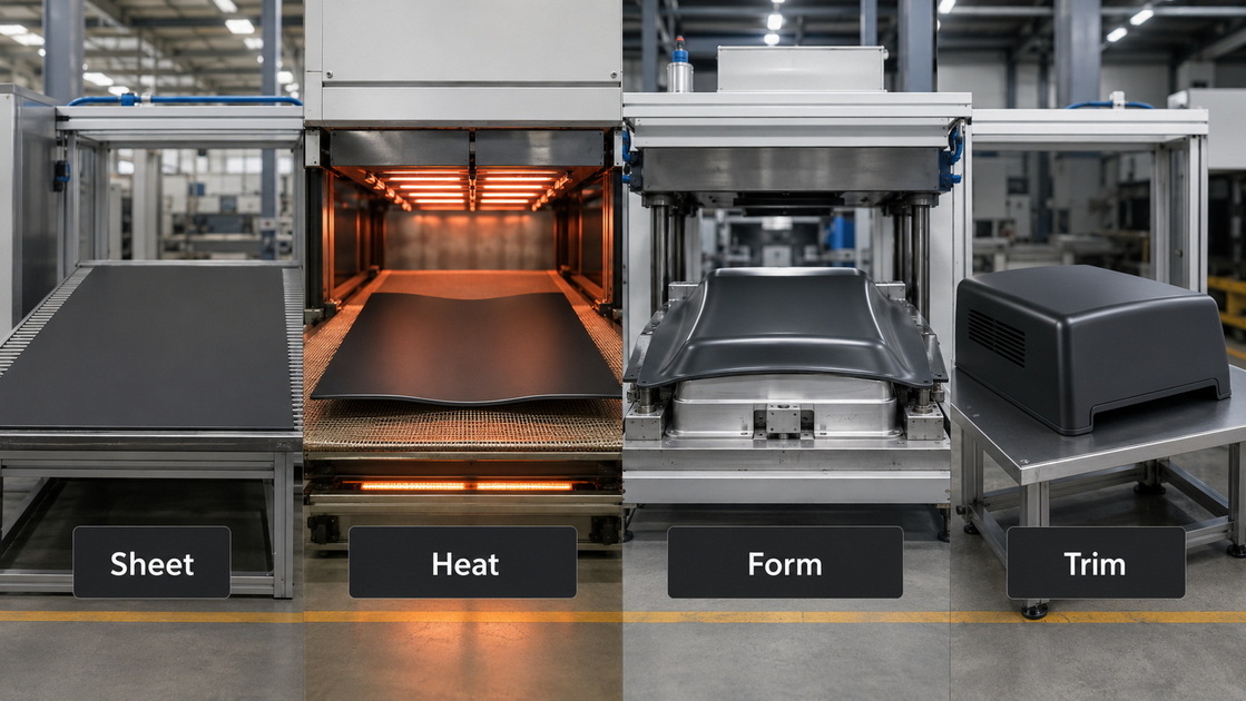 Custom ABS Sheet Thermoforming Process