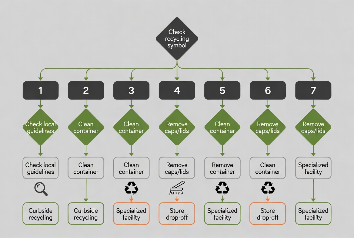 Consumer Recycling Decision Tree for Plastic Materials