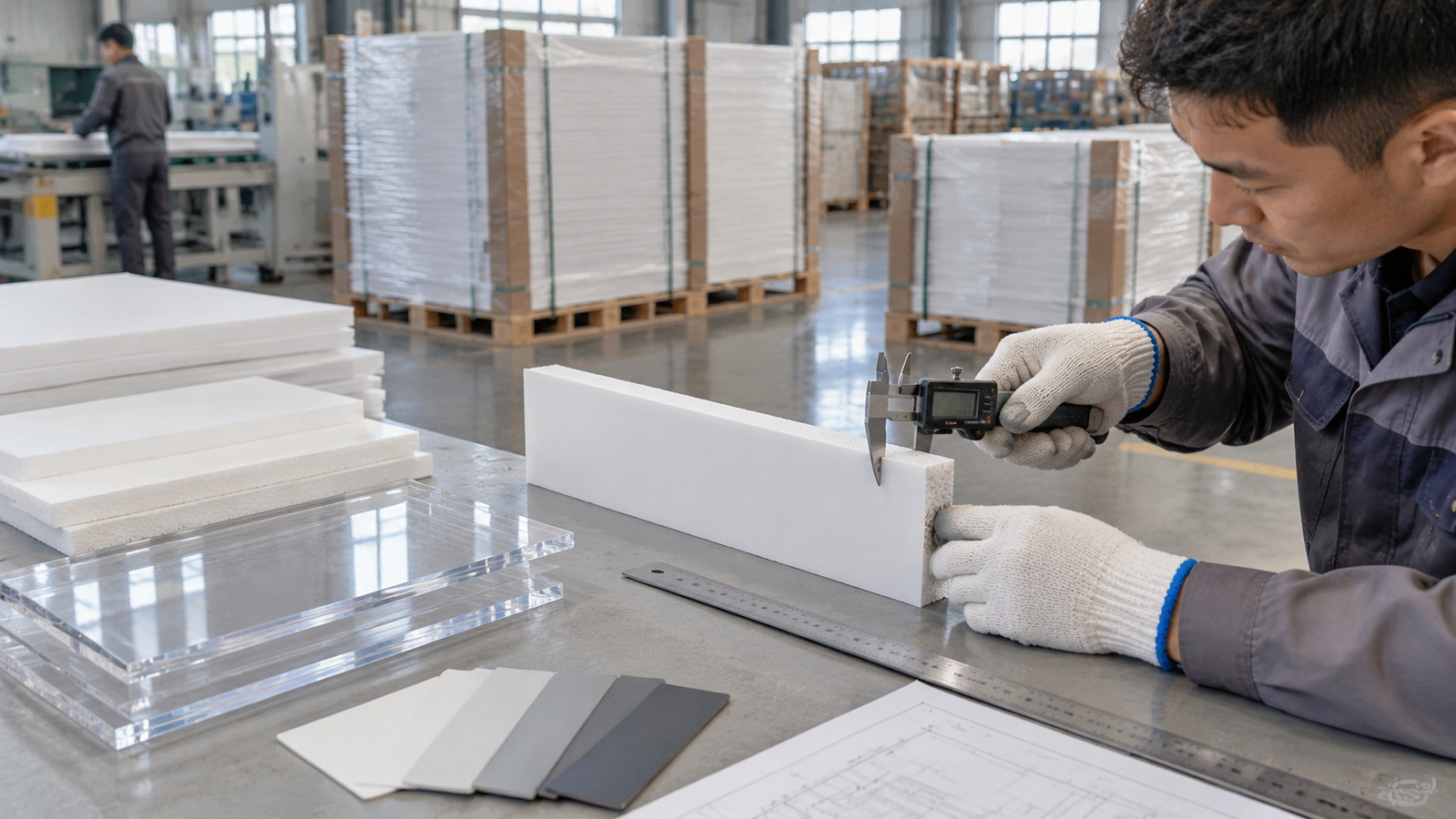 OEM Plastic Sheet Inspection And Export Preparation
