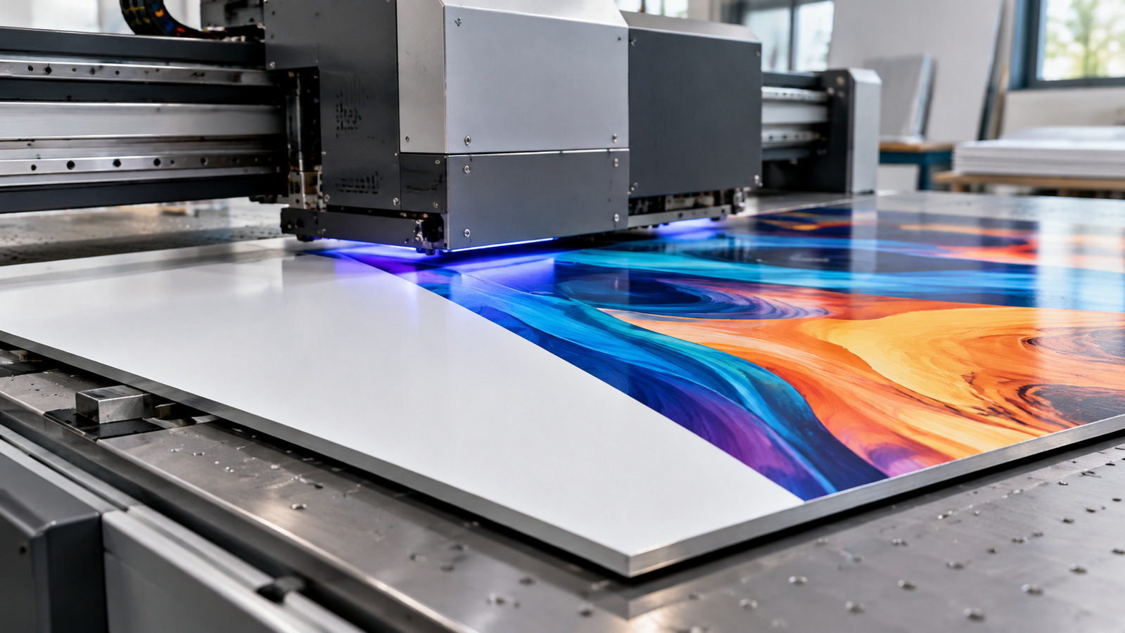 Direct Printing On Aluminum Composite Panels