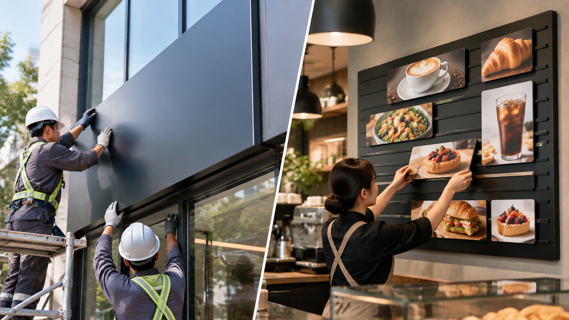 Composite Panels for Signs and Magnetic Displays