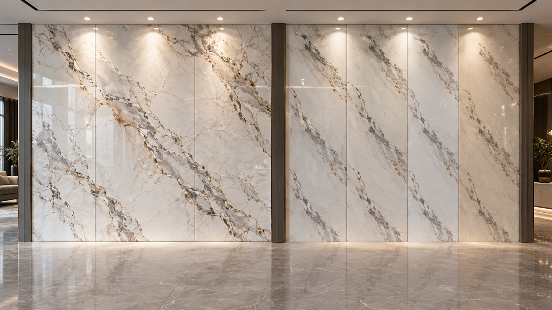 PVC UV Marble Sheet Pattern Consistency