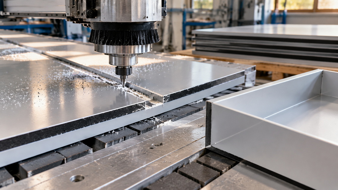 Aluminum Composite Panel Routing and Folding