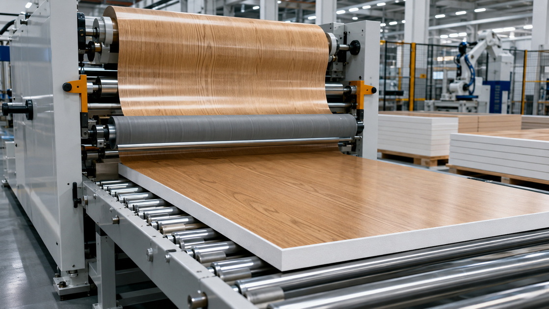 PVC Laminated Foam Board Manufacturing Process