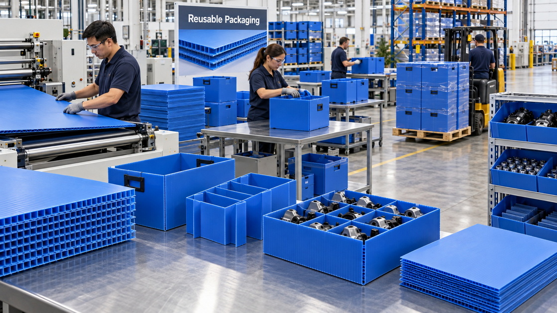 PP Hollow Sheet Applications In Industrial Packaging
