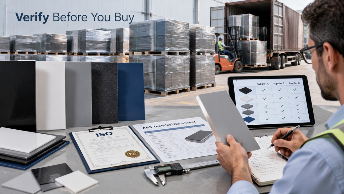 ABS Sheet Buyer Verification Checklist
