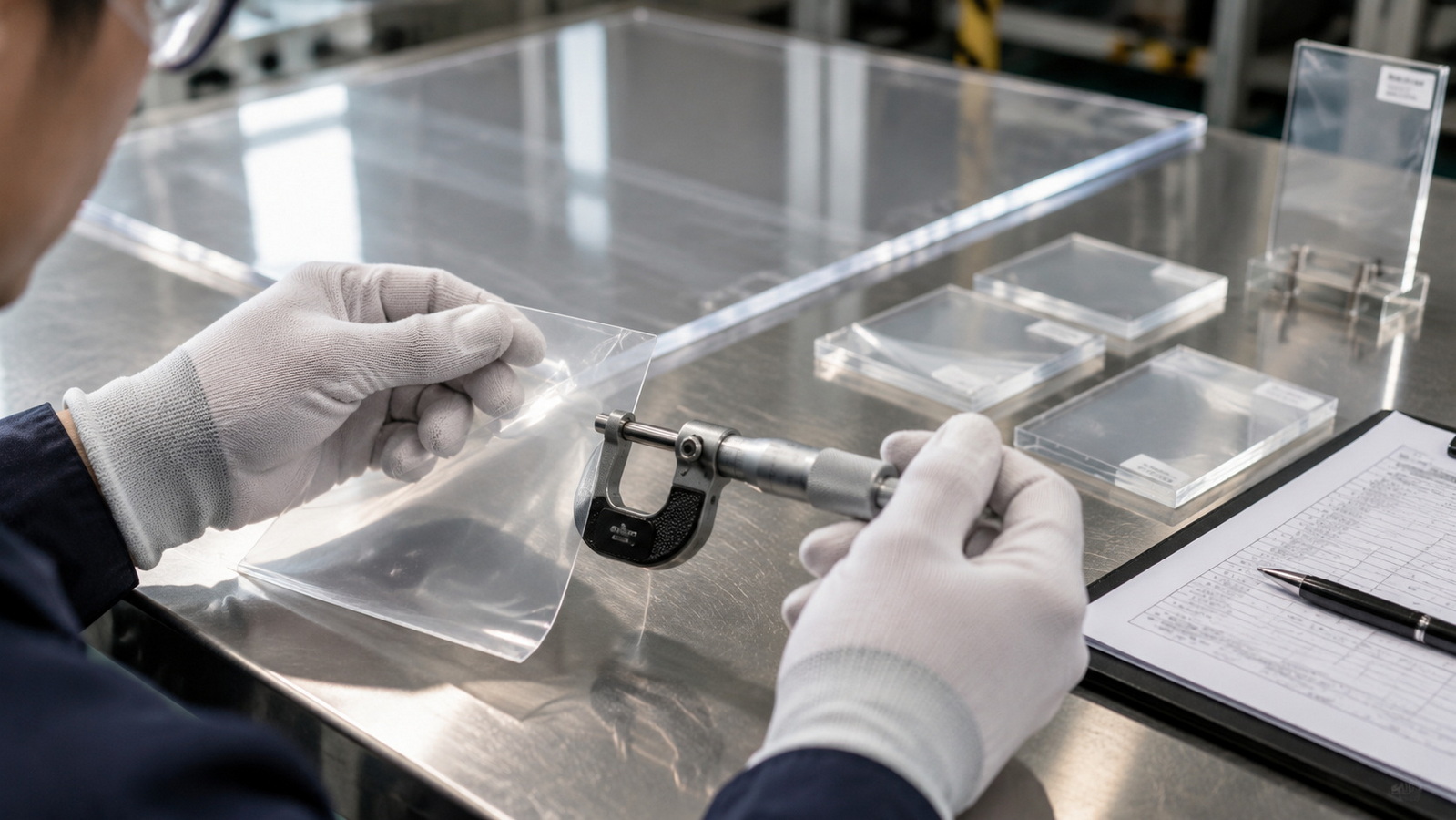 PETG Sheet Quality Inspection And Material Verification1