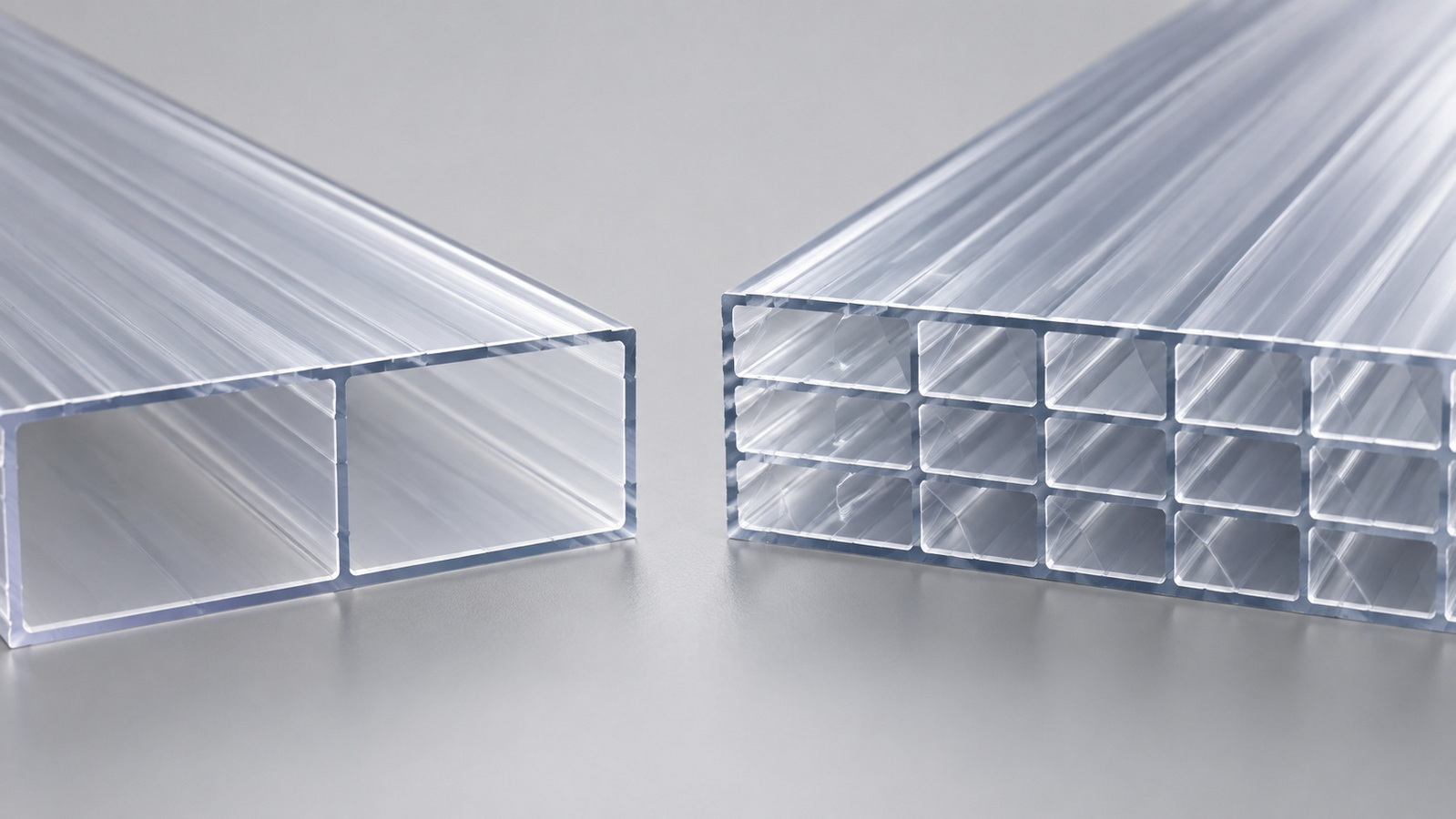 Twinwall And Multiwall Polycarbonate Sheet Structures