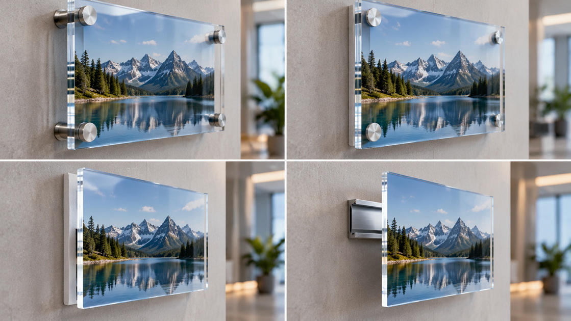 Acrylic Sign Mounting Methods
