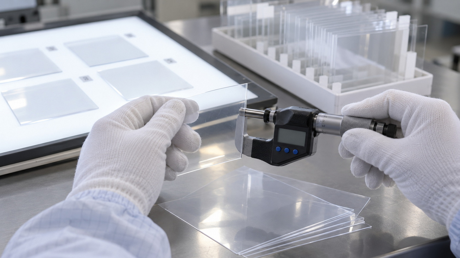 PET Sheet Quality Inspection And Sample Testing