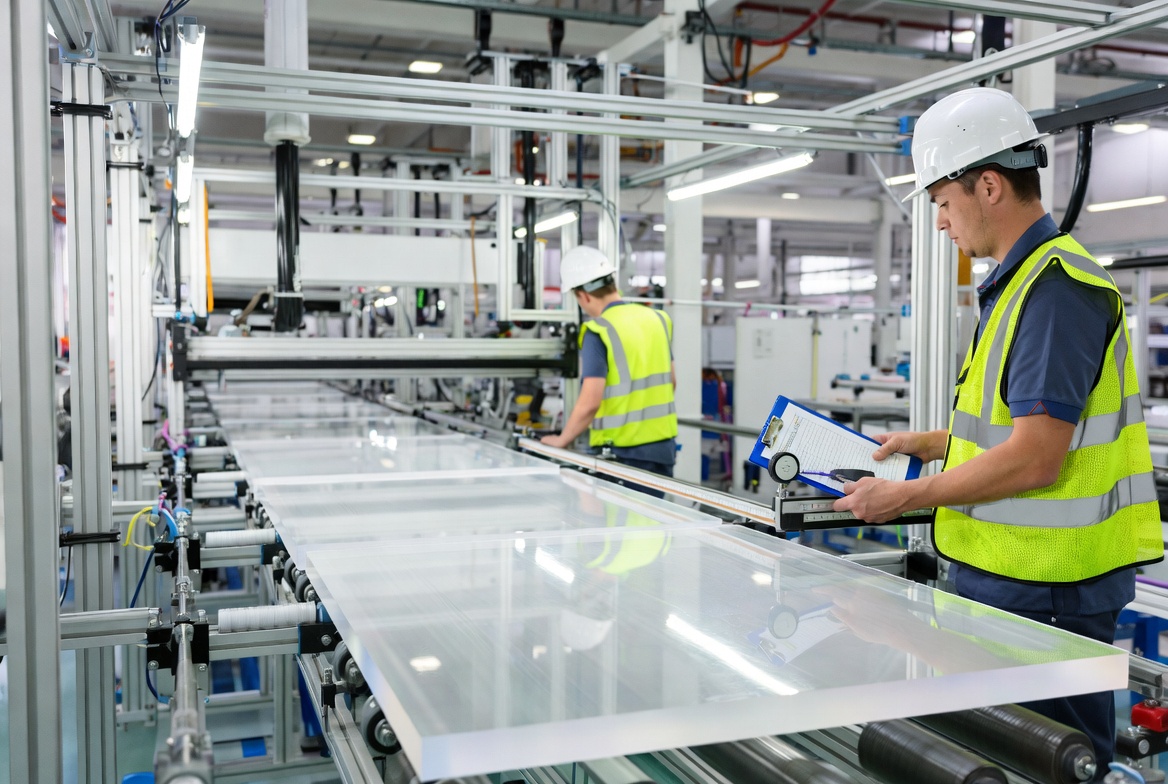 Acrylic Sheet Factory Inspection Process