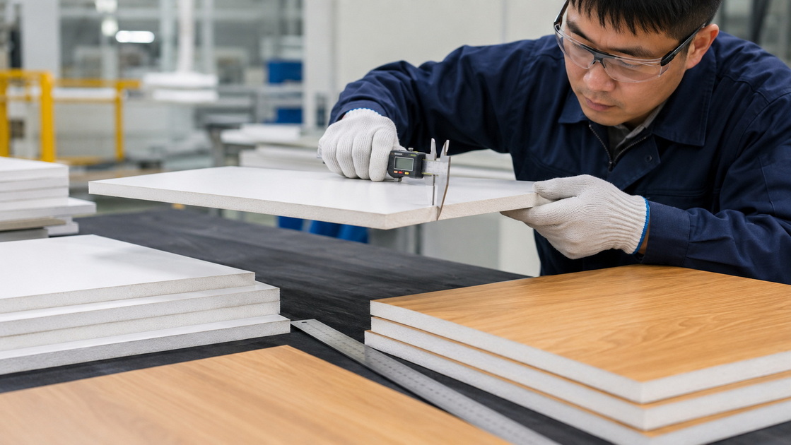 PVC Foam Board Quality Inspection