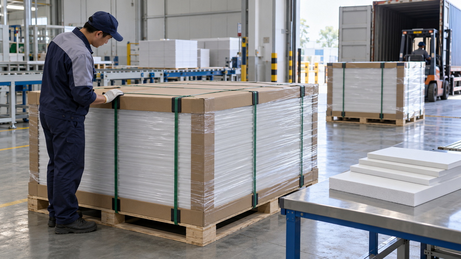 OEM PVC Foam Board Packaging And Shipment
