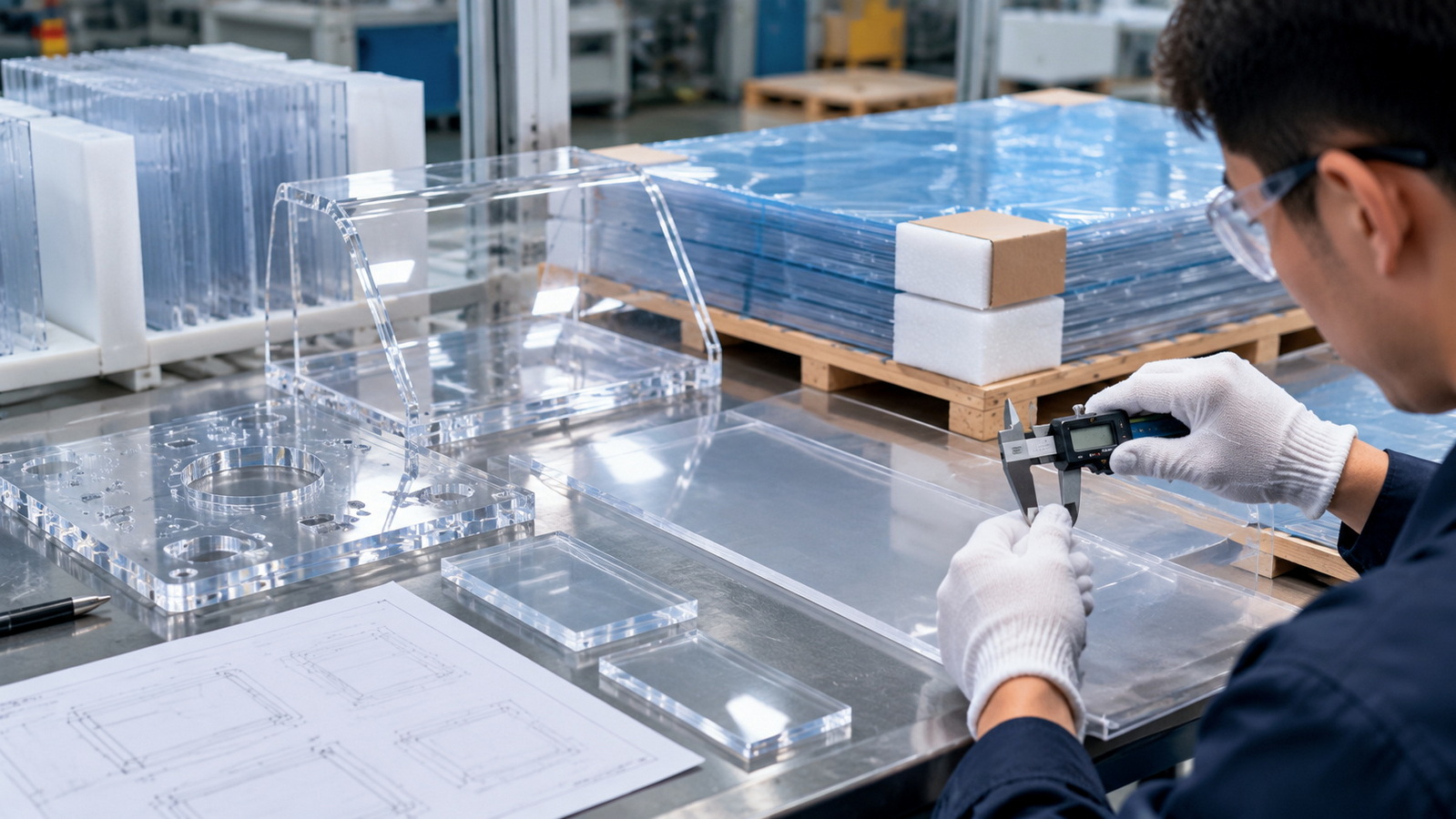 Custom Plastic Sheet OEM Inspection