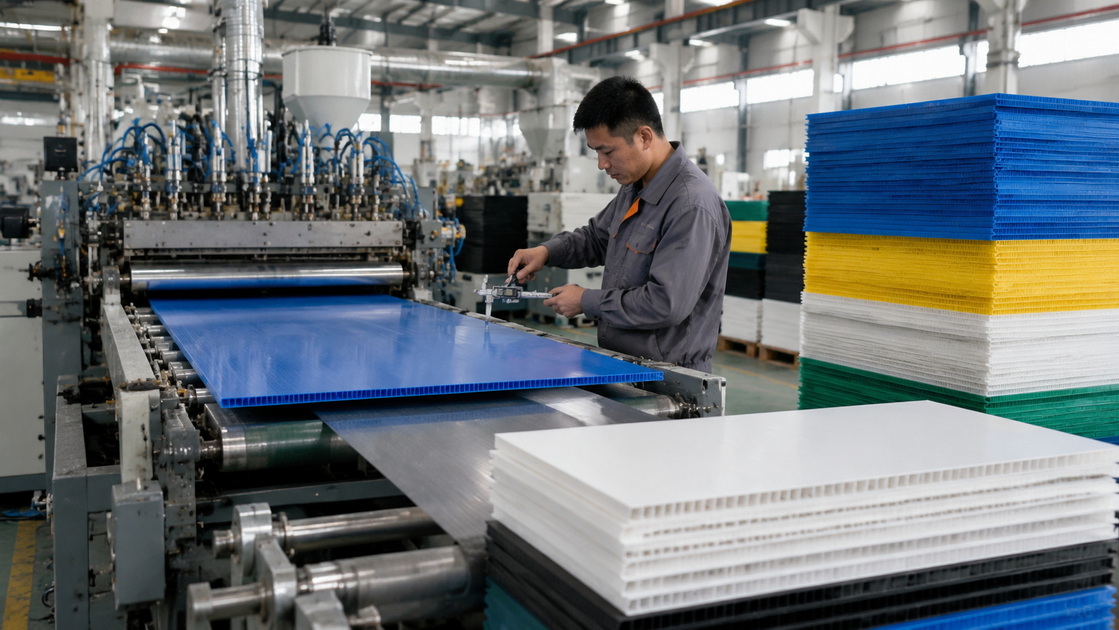 Custom PP Hollow Sheet Manufacturing