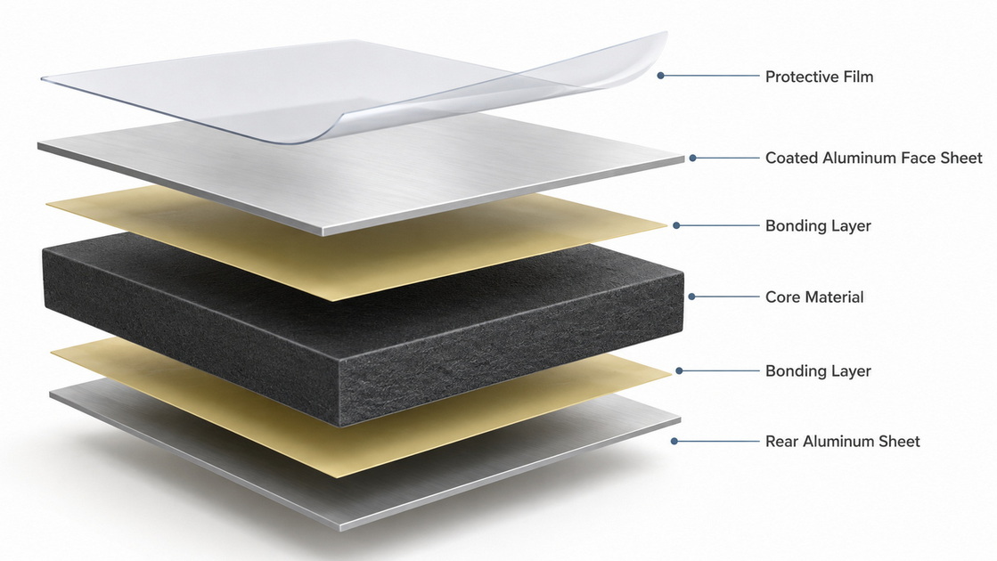 Aluminum Composite Panel Structure
