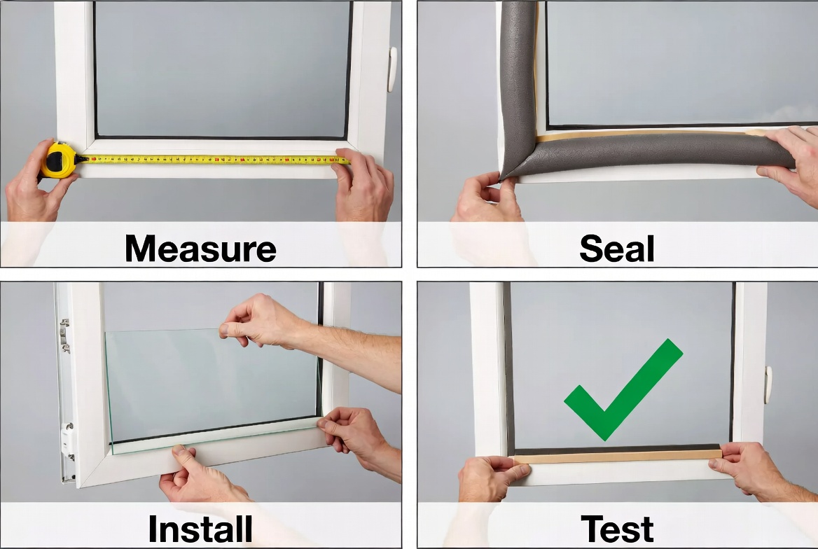 Step By Step Acrylic Window Insert Installation