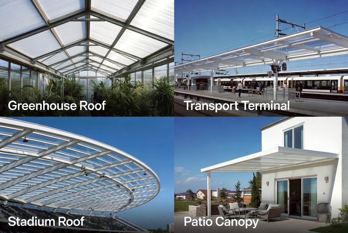 Polycarbonate Roofing Case Study Gallery