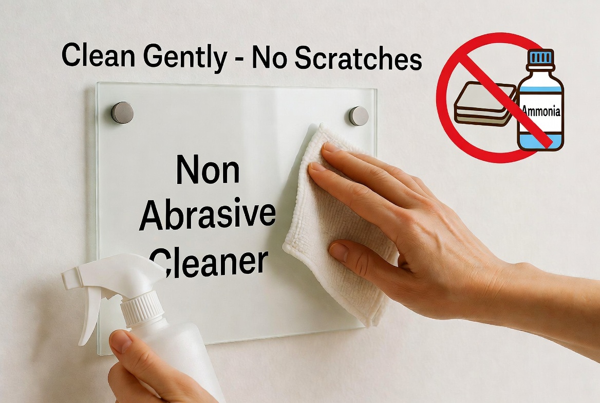 Proper Acrylic Sign Cleaning Guide