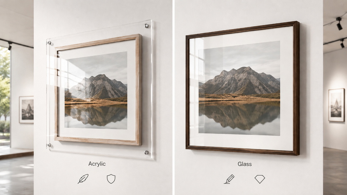 Plexiglass And Glass Framing Comparison.jpg