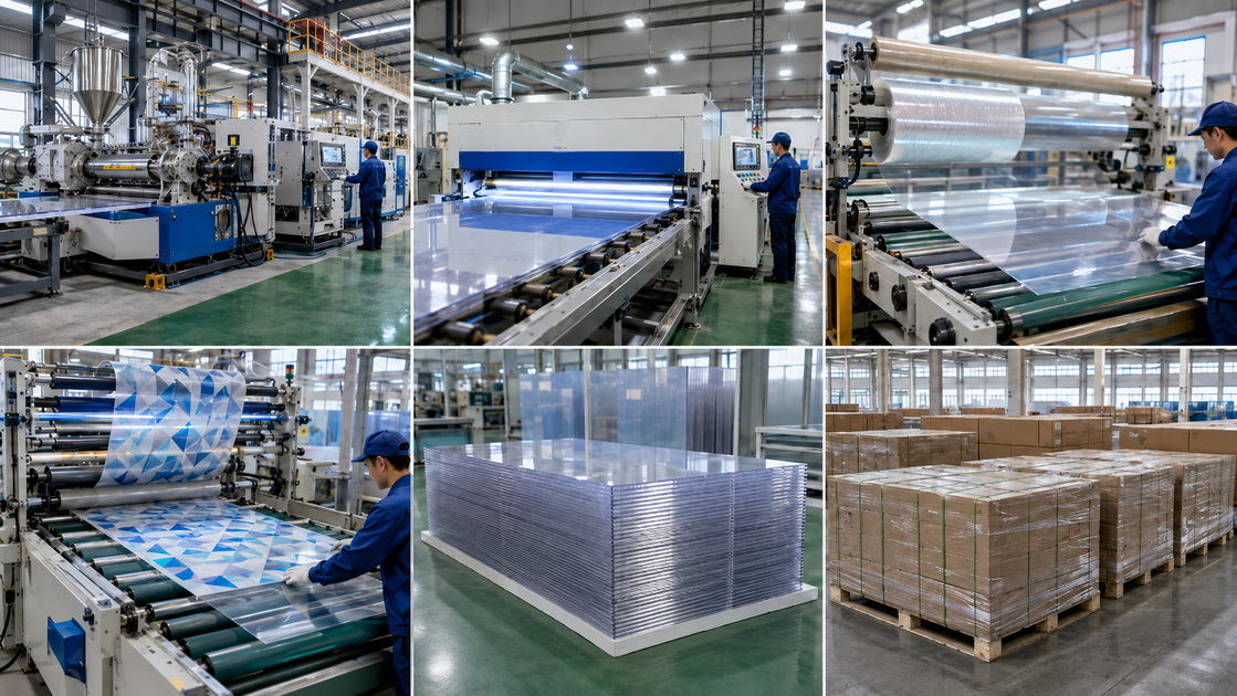 OEM Polycarbonate Sheet Manufacturing And Packaging