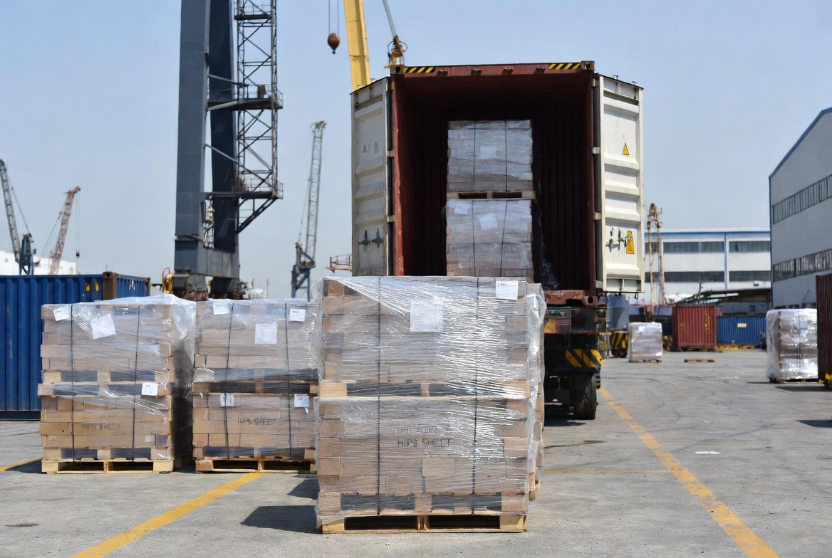 Hips Sheet Export Packaging