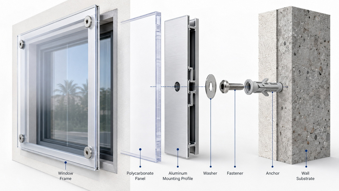 Hurricane Panel Installation System