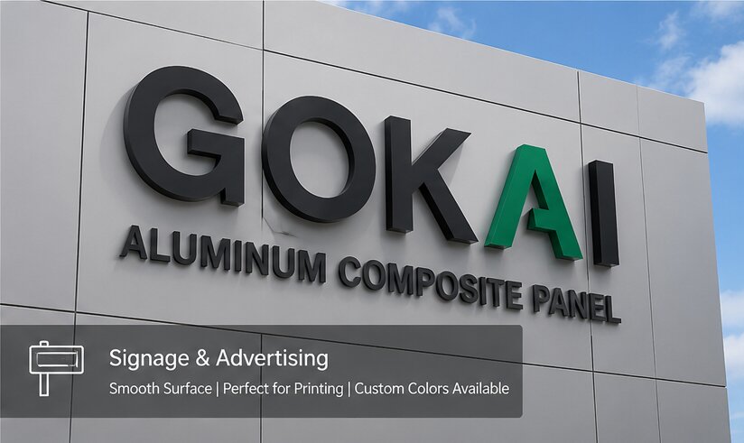 Aluminum Composite Panels. Panel Komposit Aluminium.