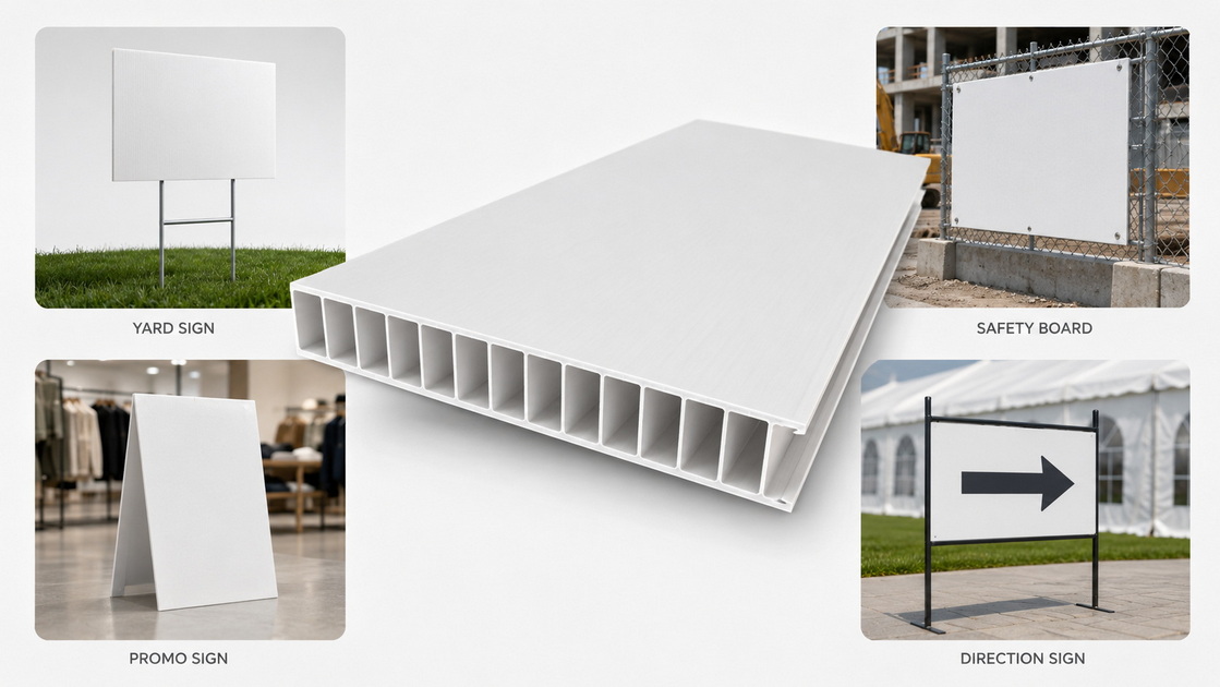 PP Hollow Sheet Structure And Applications