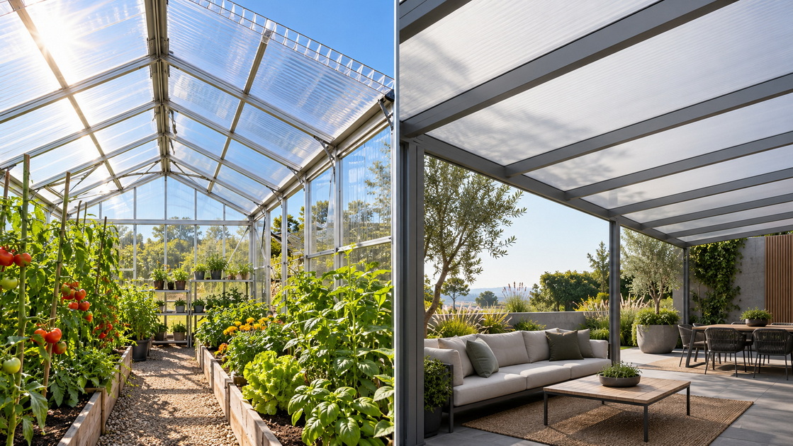 Polycarbonate Daylight In Two Project Settings