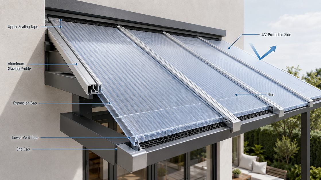 Multiwall Polycarbonate Installation Details
