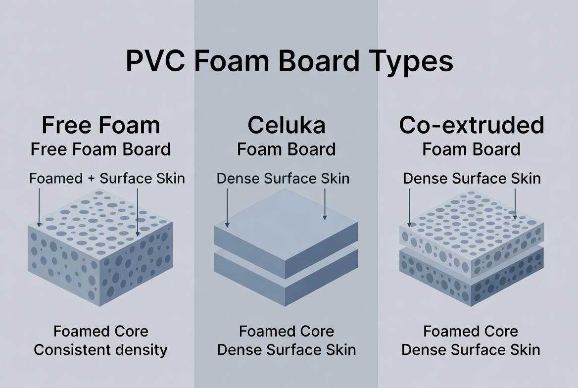 PVC Foam Board Structure And Types