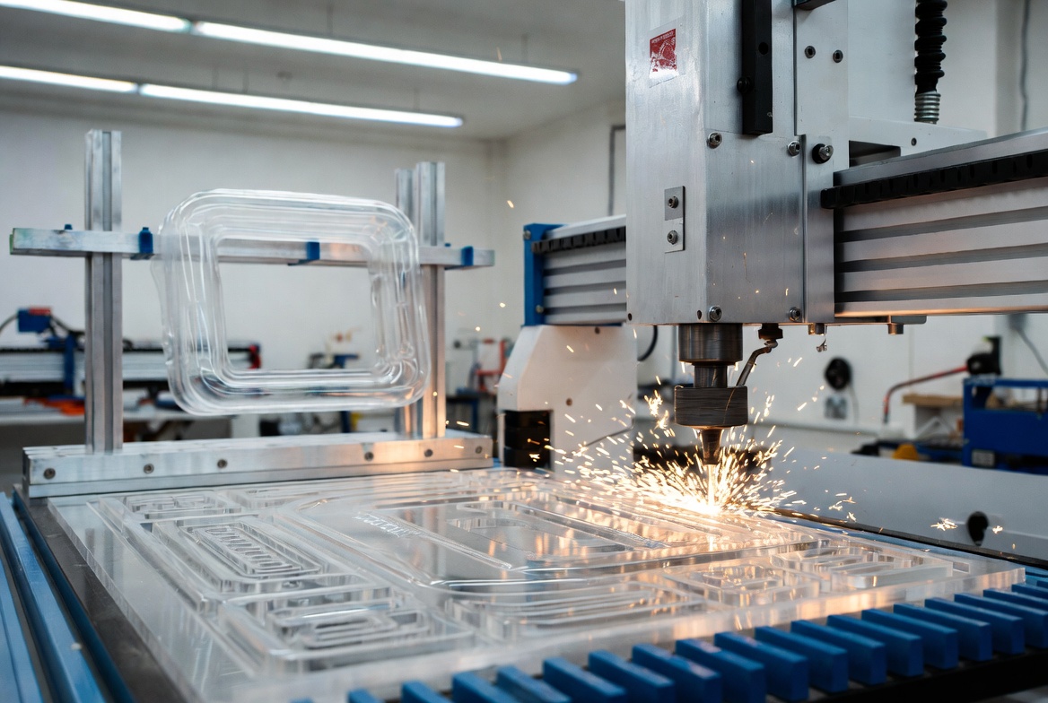 Acrylic Sheet Cutting And Thermoforming