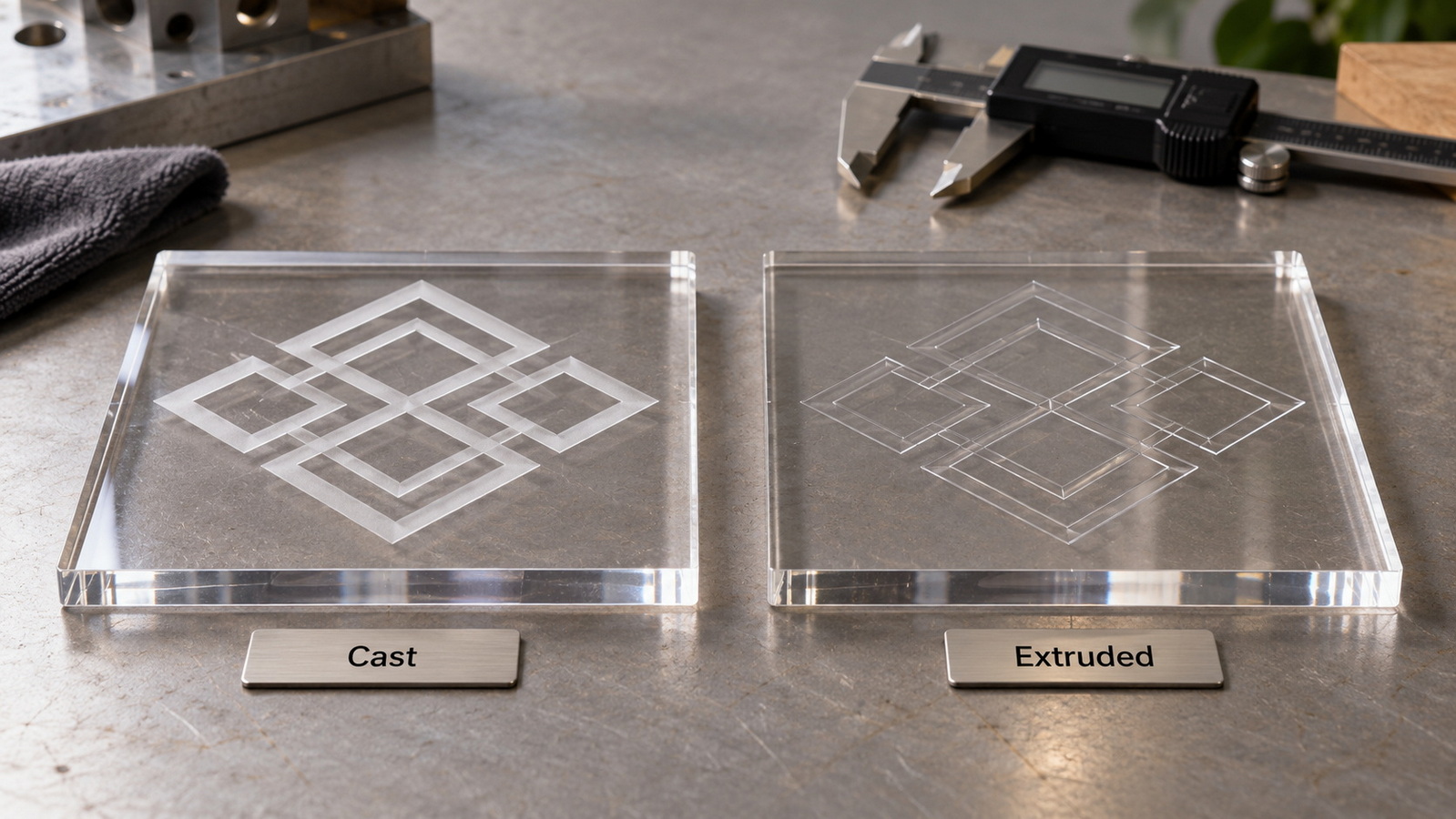 Cast And Extruded Acrylic Sheet Comparison