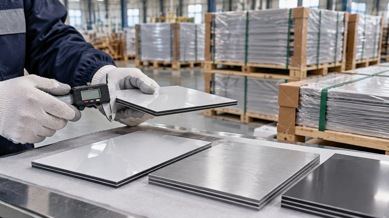 OEM Aluminum Composite Panel Quality Inspection