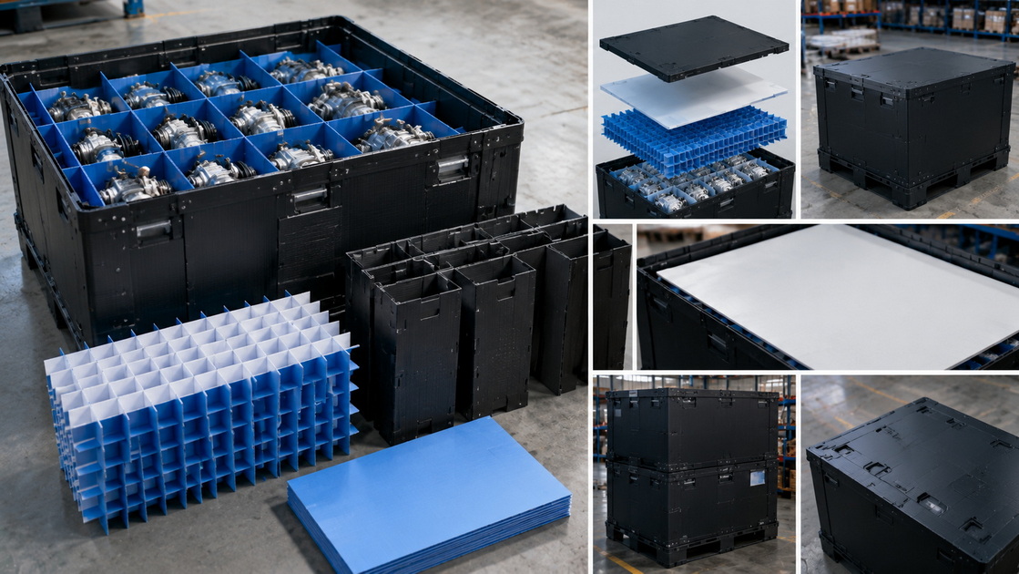 Reusable PP Packaging For Industrial Logistics