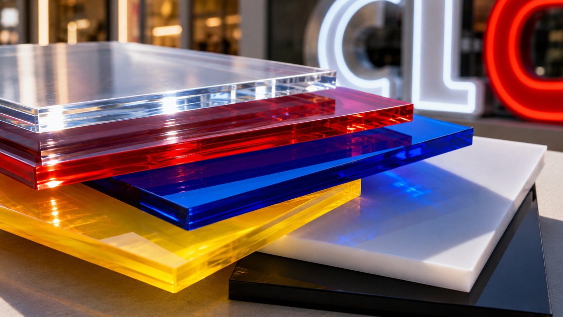 Acrylic Sheet Outdoor Signage