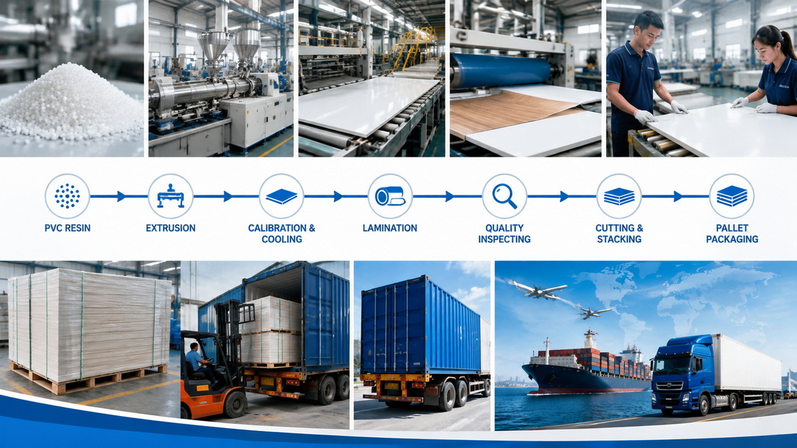 PVC Laminated Foam Board Supply Chain
