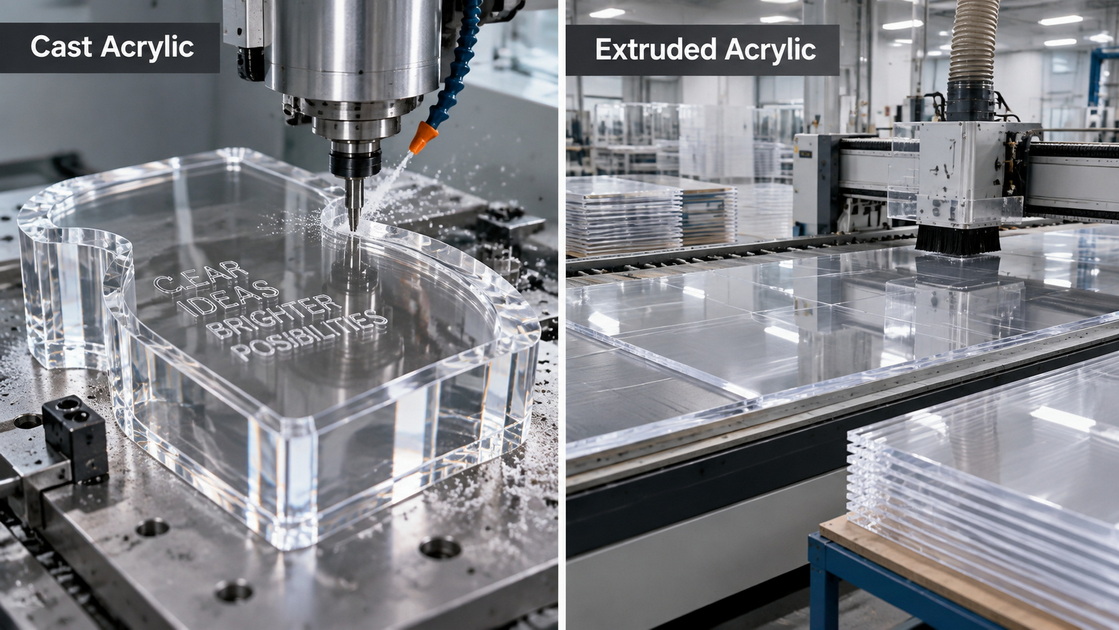 Cast And Extruded Acrylic Comparison
