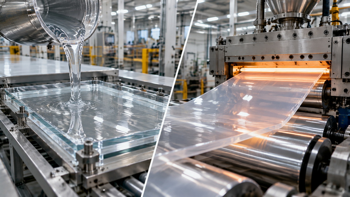 Acrylic Sheet Manufacturing Methods