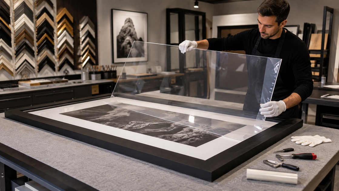 Acrylic Sheet For Large Format Framing