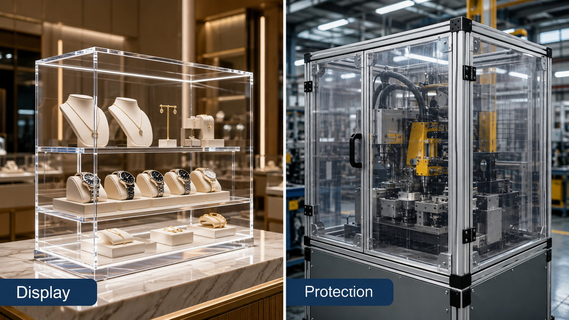 Clear Plastic Sheet Application Showcase