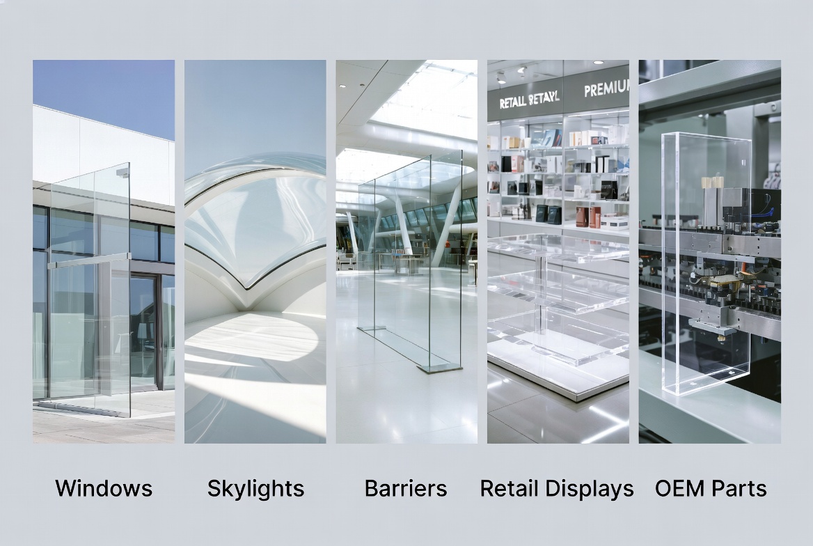 Acrylic Sheet Use Cases Overview